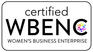 A logo of Certified WBENC
